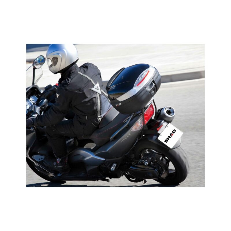 Felső csomagtartó színes fedéllel SHAD SH37 piros