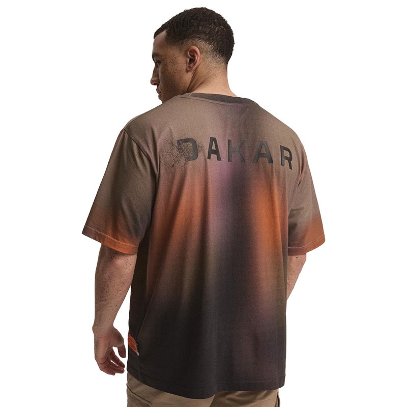 Dakar DES 5 póló barna terepmintás