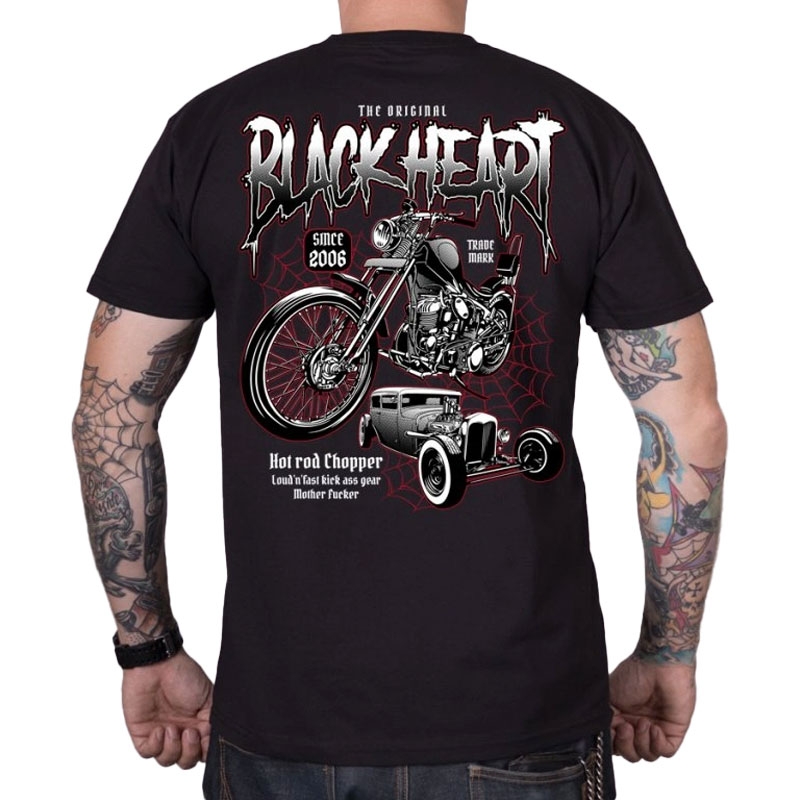 Black Heart Machines póló fekete