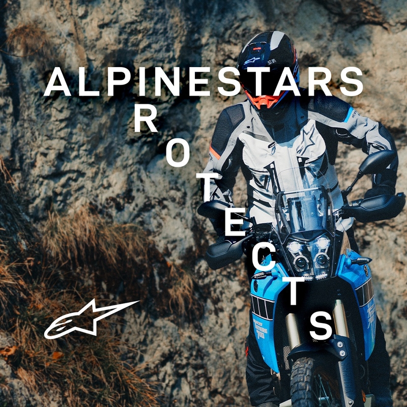 Alpinestars Boulder Gore-Tex motoros kabát sötét-világosszürke