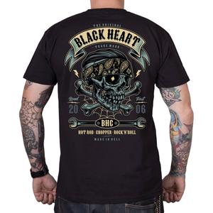 Black Heart Bandana Boy póló fekete