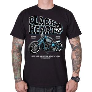 Black Heart Blue Bobber póló fekete