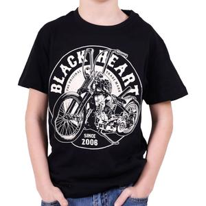Dětské triko Black Heart Chopper Kid černé