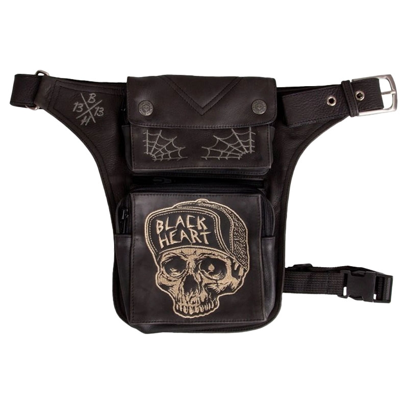 Black Heart W-TEC Garage Built combtáska fekete