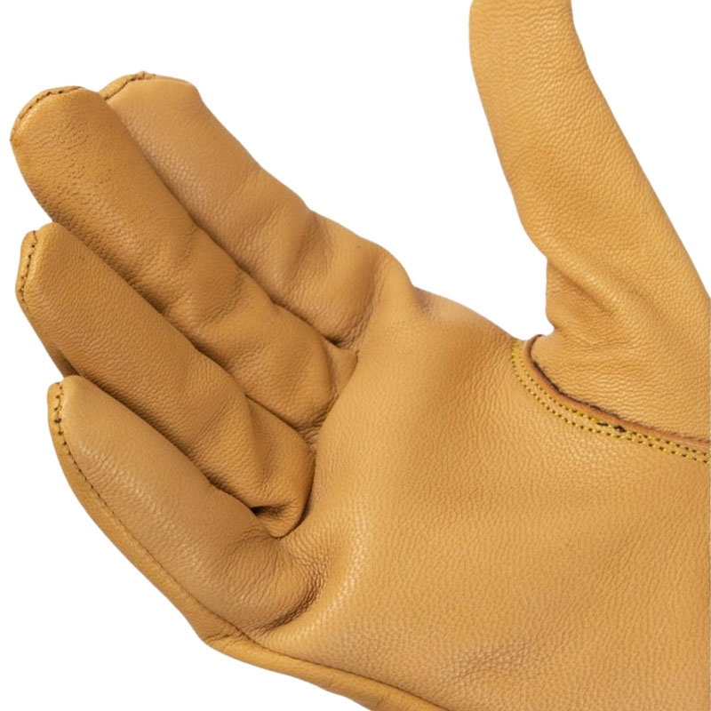 Black Heart Skull Gloves chopper kesztyű barna