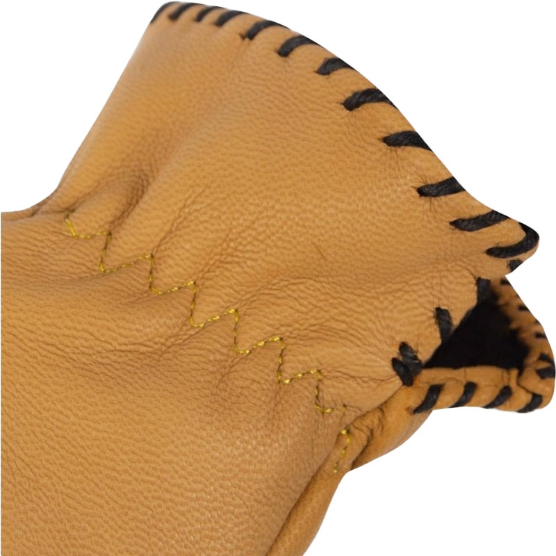 Black Heart Skull Gloves chopper kesztyű barna
