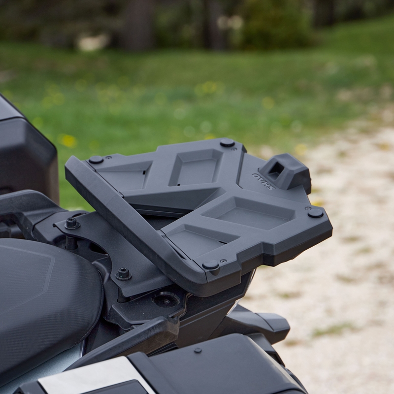 Top case standard plate SHAD TERRA fekete