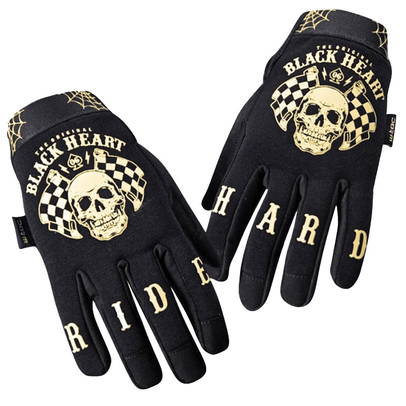 Black Heart W-TEC Starter choppper kesztyű fekete