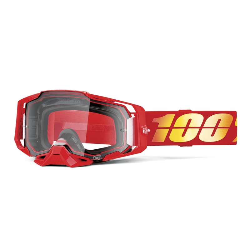 100% ARMEGA Nuketown motokrossz szemüveg átlátszó plexi