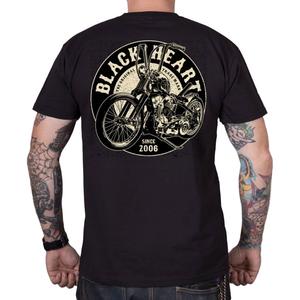Black Heart Chopper King póló fekete