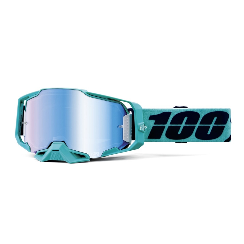100% ARMEGA Estrel motokrossz szemüveg kék plexi