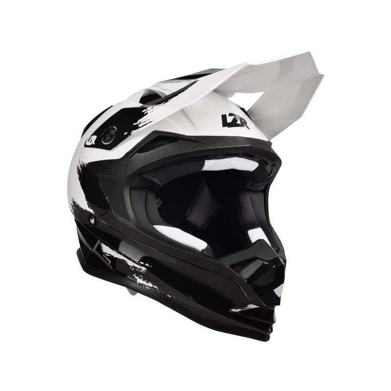 Motocross sisak Lazer OR-1 Ripper fehér-fekete