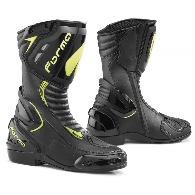 Forma Freccia motoros csizma fekete-fluo sárga