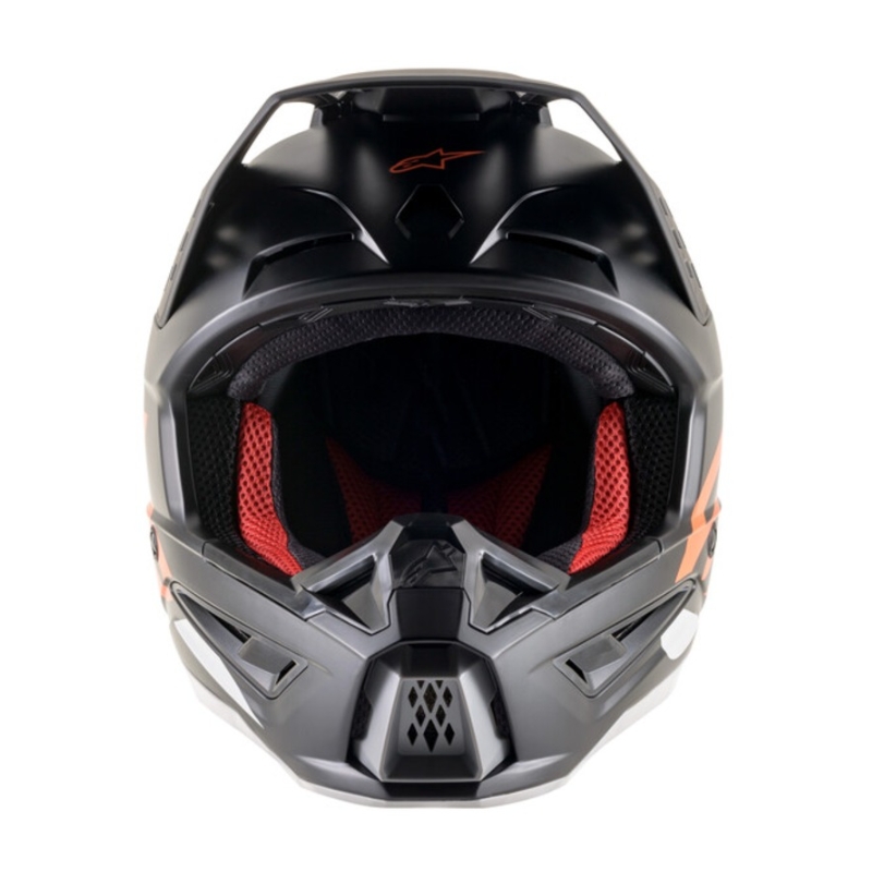 Alpinestars S-M5 Compass motokrossz sisak fekete-fluo narancssárga