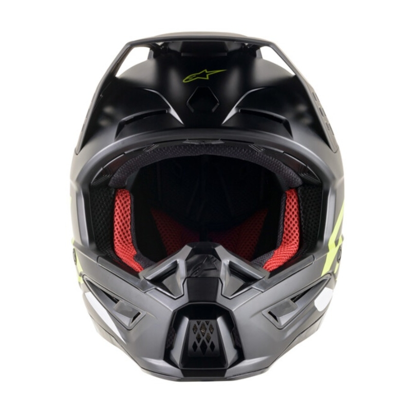 Alpinestars S-M5 Compass motokrossz sisak fekete-fluo sárga