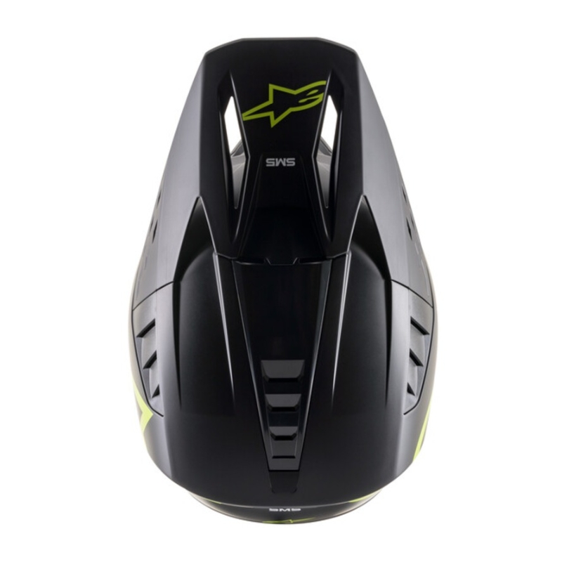 Alpinestars S-M5 Compass motokrossz sisak fekete-fluo sárga