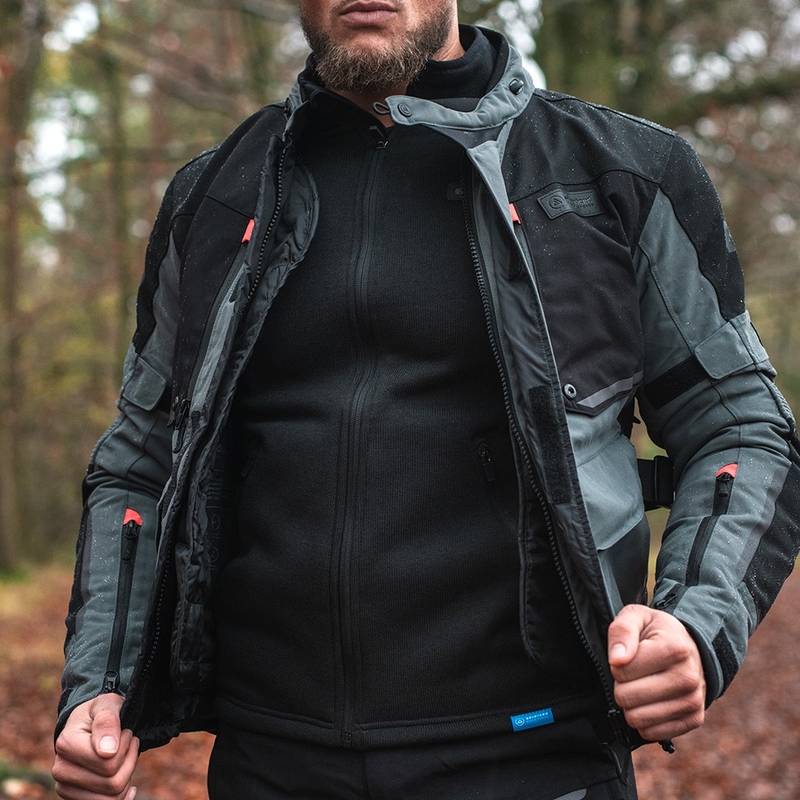 Oxford Advanced Advanced Fleece termo kabát bélés fekete