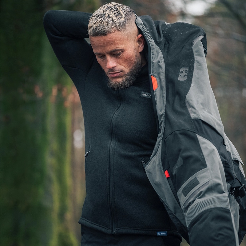 Oxford Advanced Advanced Fleece termo kabát bélés fekete