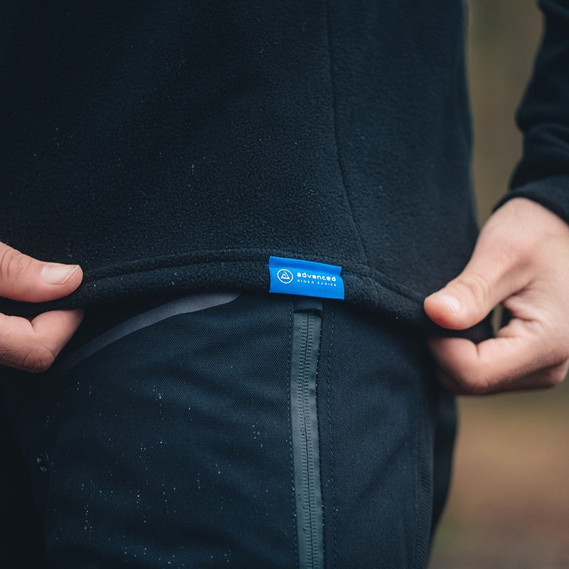 Oxford Advanced Micro Fleece 1/2 Neck termo kabát bélés fekete