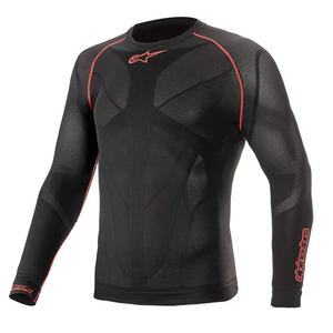 Alpinestars Ride Tech Summer hosszú ujjú termo póló fekete-piros