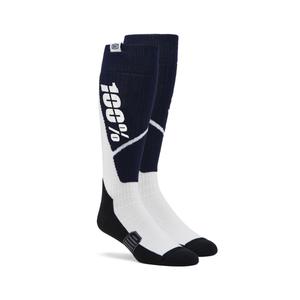 Ponožky 100% - USA Torque MX modro-bílé