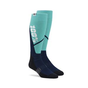 Ponožky 100% - USA Torque MX šedo-modré
