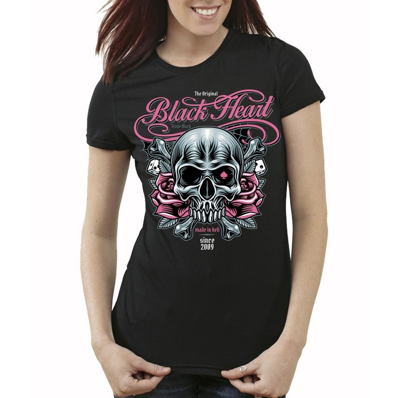Női póló Black Heart Hollister akció kiárusítás