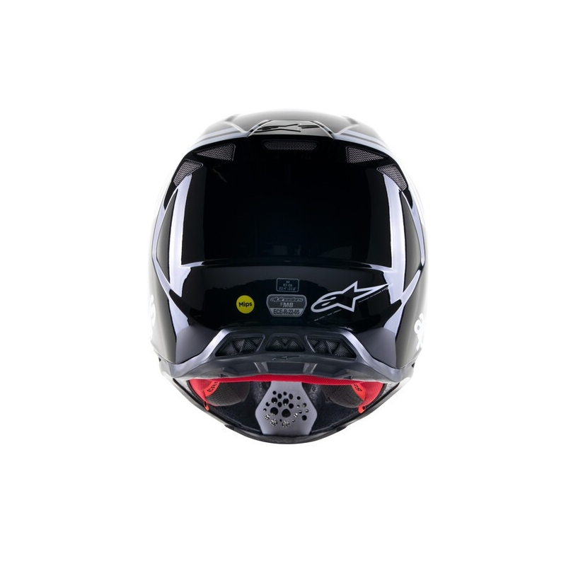 Alpinestars Supertech S-M8 Radium 2 motokrossz bukósisak fekete-fehér