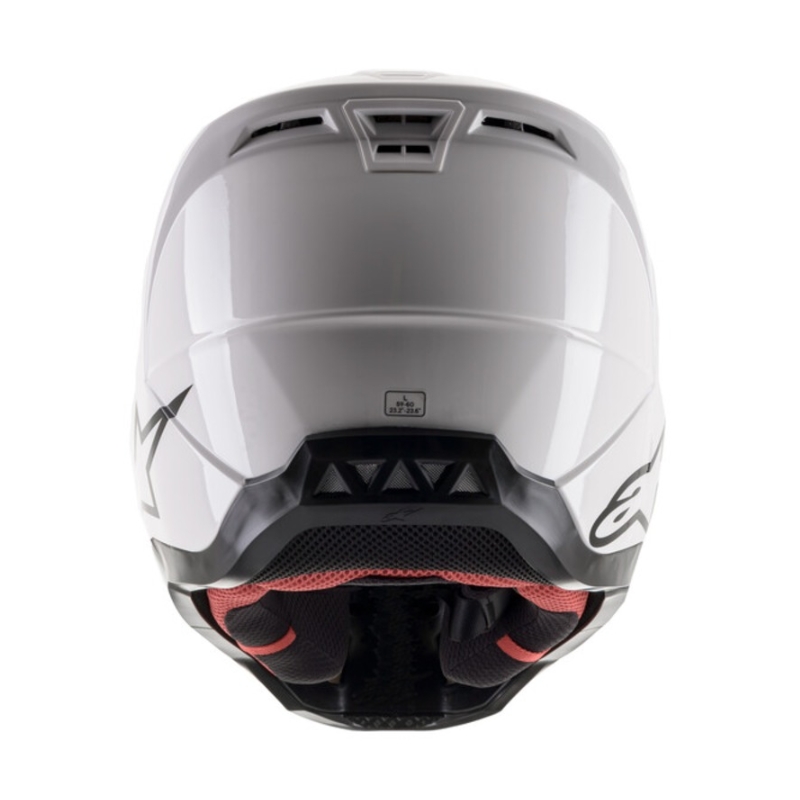 Alpinestars S-M5 Solid motocrossz bukósisak  fényes fehér
