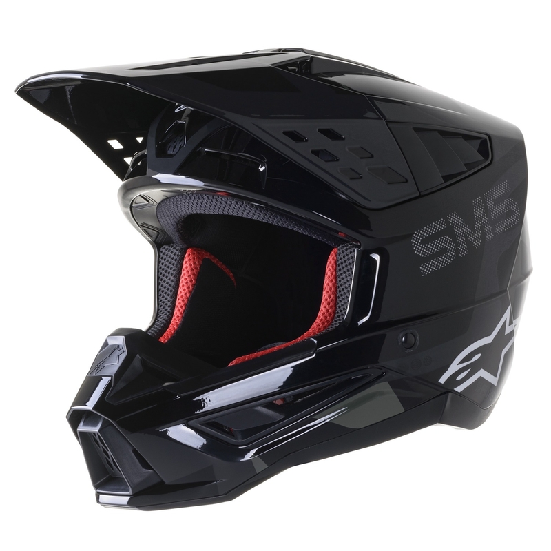 Alpinestars S-M5 Rover motokrossz sisak fekete-antracit-terepmintás fényes