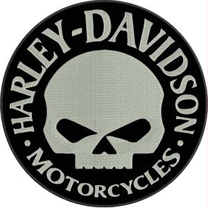 H-D Motorcycles folt fekete-fehér