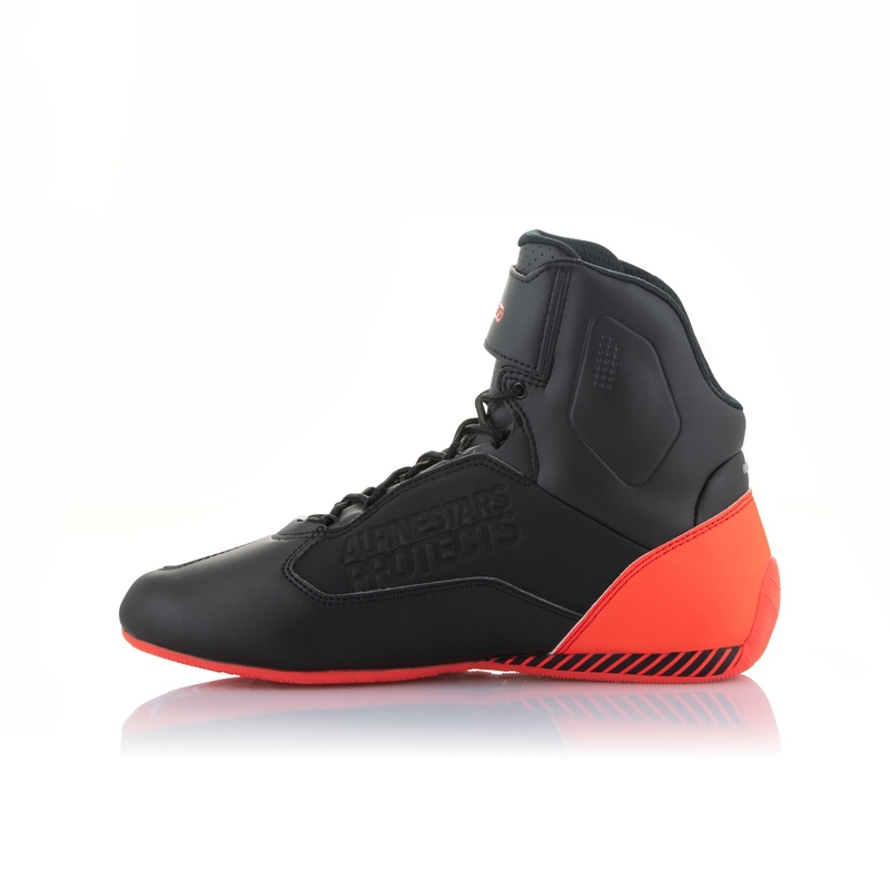 Alpinestars Faster-3 motoros csizma fekete-szürke-fluo piros