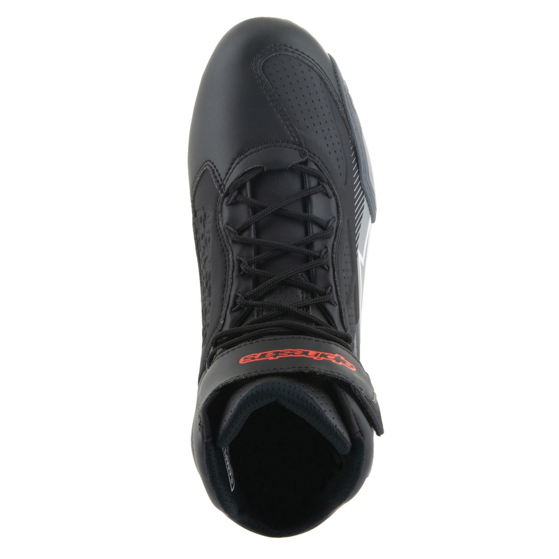 Alpinestars Faster-3 motoros csizma fekete-szürke-fluo piros