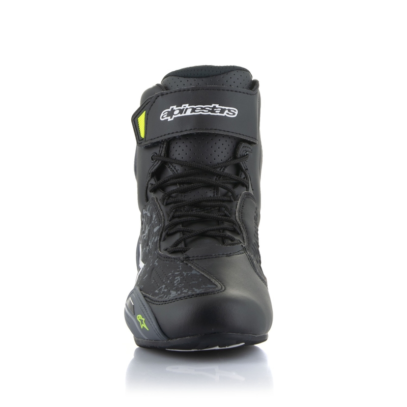 Alpinestars Faster-3 motoros csizma fekete-fluo sárga