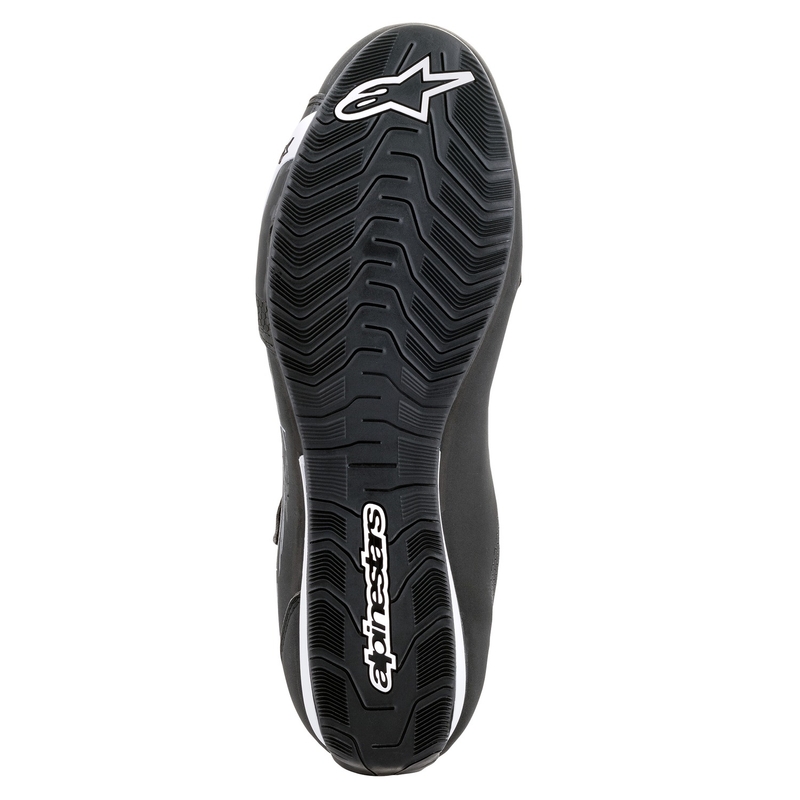 Alpinestars Sector motorkerékpár csizma fekete-fehér
