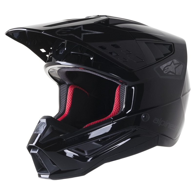 Alpinestars S-M5 Scout motokrossz bukósisak fekete-ezüst