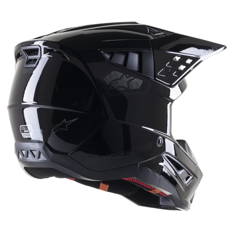 Alpinestars S-M5 Scout motokrossz bukósisak fekete-ezüst