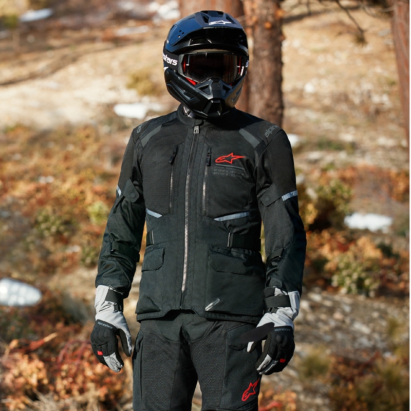 Alpinestars Andes Drystar 2 motoros kabát fekete