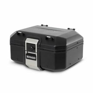 Top aluminium case SHAD Terra TR37 D0TR37100B BLACK EDITION