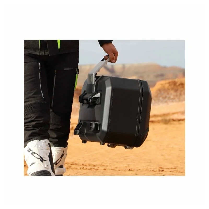 Side aluminium case SHAD Terra TR36 BLACK EDITION jobb