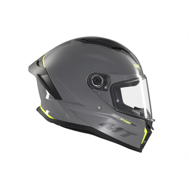 MT Stinger 2 Solid zárt motoros bukósisak fényes szürke