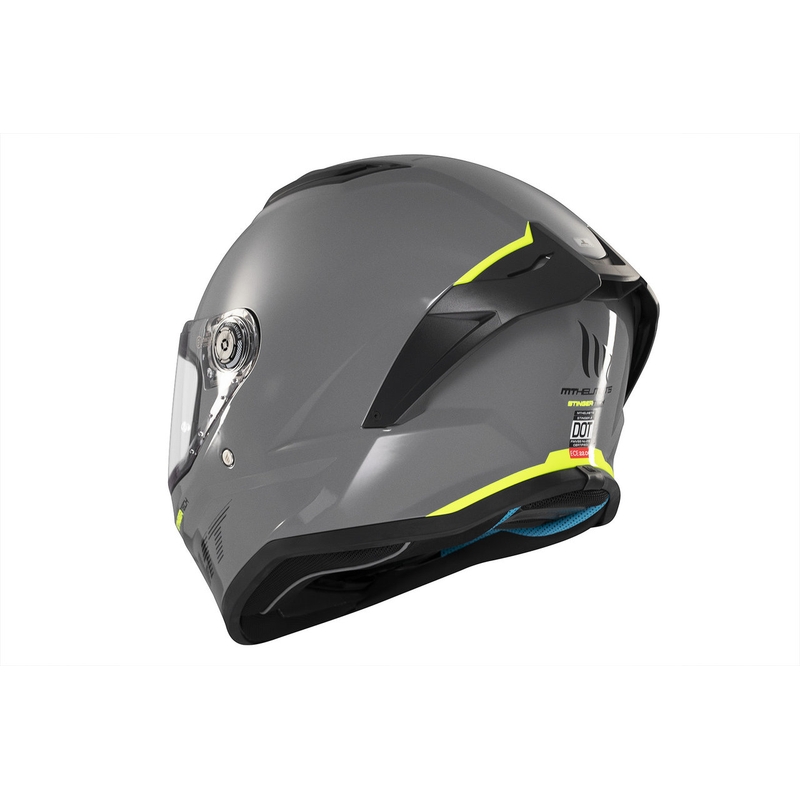 MT Stinger 2 Solid zárt motoros bukósisak fényes szürke