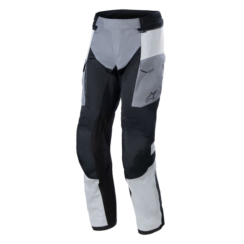 Alpinestars Andes Air Drystar motoros nadrág világosszürke-sötétszürke-fekete-fluo sárga