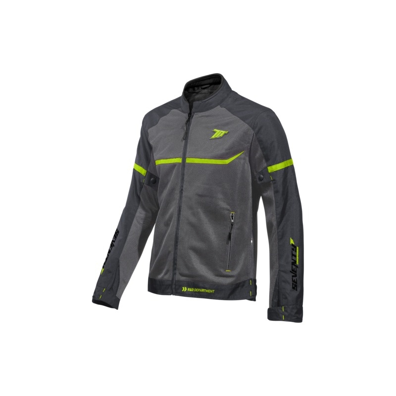 SEVENTY DEGREES SD-JR30.1 Mojave motoros kabát szürke-fluo sárga