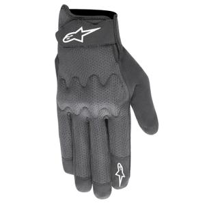 Alpinestars Stated Air motoros kesztyű fekete-ezüst