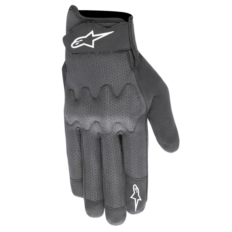 Alpinestars Stated Air motoros kesztyű fekete-ezüst