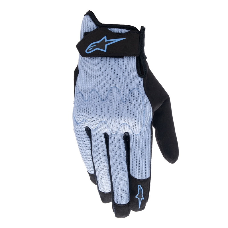 Alpinestars Stated Air motoros kesztyű világoskék-fekete
