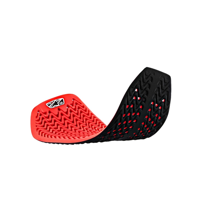 Alpinestars Nucleon Plasma hosszabbított gerincprotektor piros-fekete