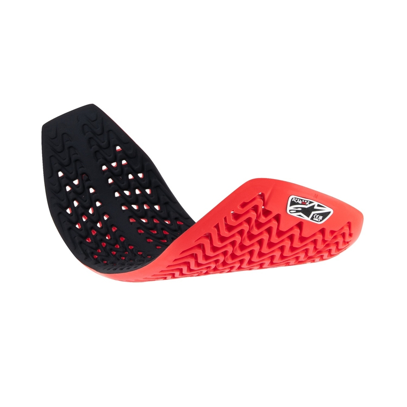 Alpinestars Nucleon Plasma hosszabbított gerincprotektor piros-fekete