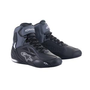 Alpinestars Faster-3 Drystar motoros csizma fekete-sötétszürke